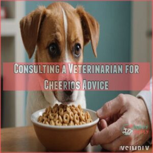 Consulting a Veterinarian for Cheerios Advice