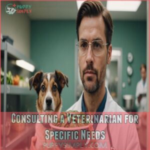 Consulting a Veterinarian for Specific Needs