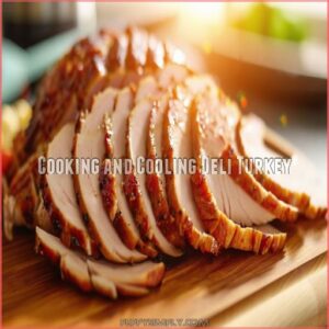 Cooking and Cooling Deli Turkey