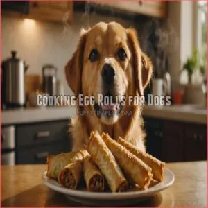 Cooking Egg Rolls for Dogs