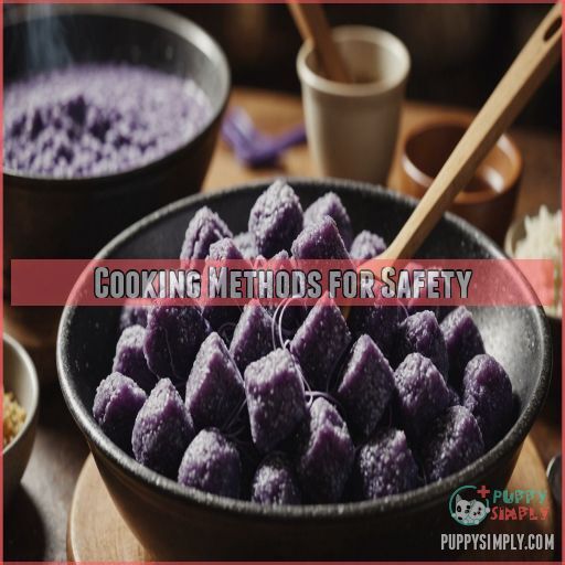 Cooking Methods for Safety Cooking Methods for Safety