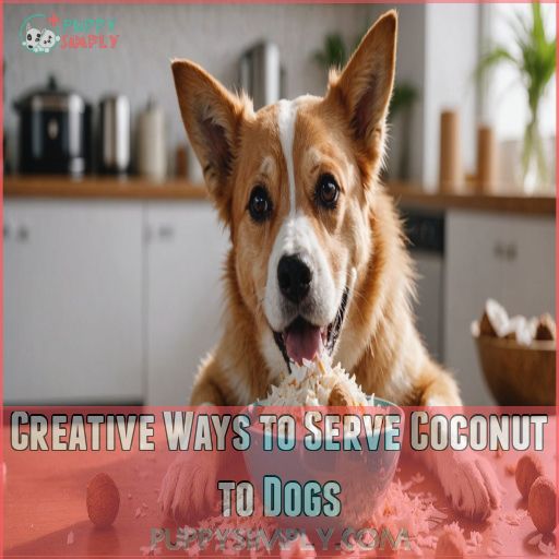 Creative Ways to Serve Coconut to Dogs