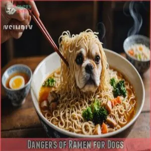 Dangers of Ramen for Dogs