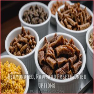 Dehydrated, Raw, and Freeze-Dried Options