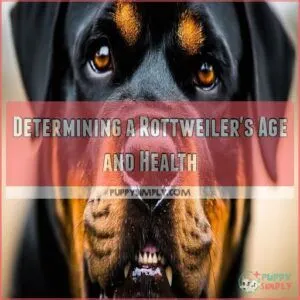 Determining a Rottweiler's Age and Health