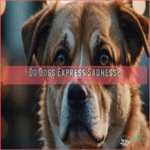 Do Dogs Express Sadness