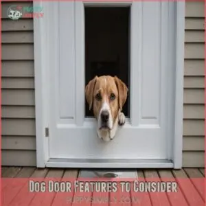 Dog Door Features to Consider