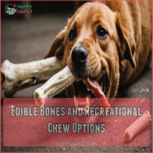 Edible Bones and Recreational Chew Options