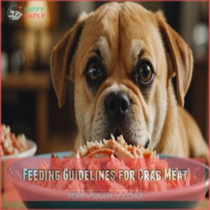 Feeding Guidelines for Crab Meat