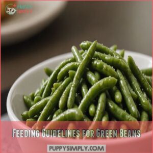 Feeding Guidelines for Green Beans