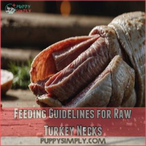 Feeding Guidelines for Raw Turkey Necks