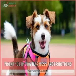 Front-Clip Dog Harness Instructions