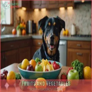 Fruits and Vegetables