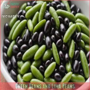 Green Beans and Lima Beans