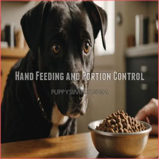 Hand Feeding and Portion Control