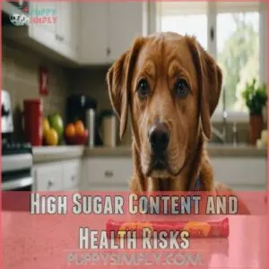 High Sugar Content and Health Risks