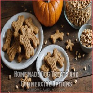 Homemade Dog Treats and Commercial Options