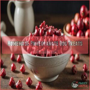 Homemade Pomegranate Dog Treats