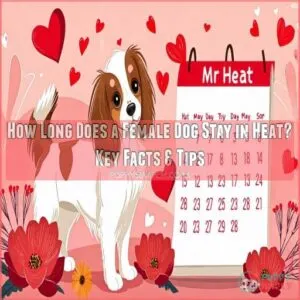 how long does a female dog stay in heat