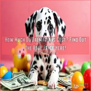 how much do dalmatians cost