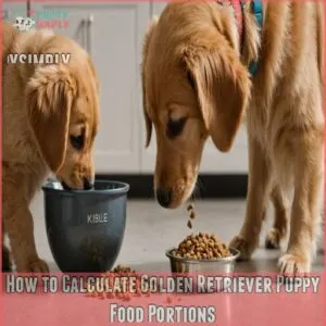 How to Calculate Golden Retriever Puppy Food Portions