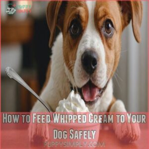 How to Feed Whipped Cream to Your Dog Safely