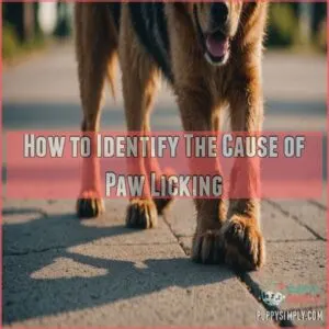 How to Identify The Cause of Paw Licking