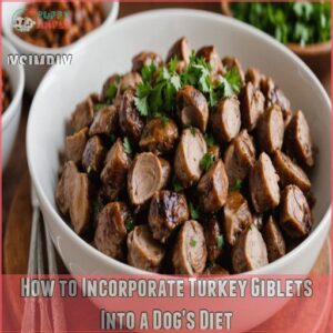 How to Incorporate Turkey Giblets Into a Dog