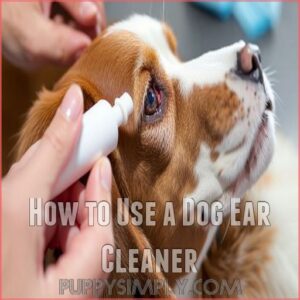 How to Use a Dog Ear Cleaner