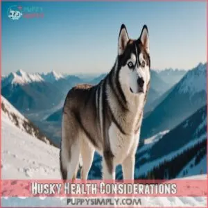 Husky Health Considerations