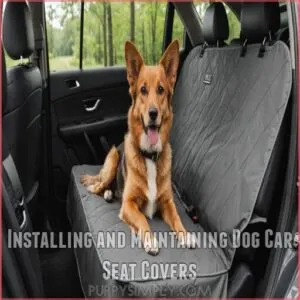 Installing and Maintaining Dog Car Seat Covers