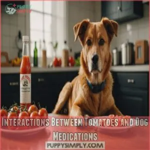 Interactions Between Tomatoes and Dog Medications