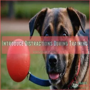 Introduce Distractions During Training