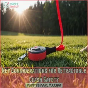 Key Considerations for Retractable Leash Safety