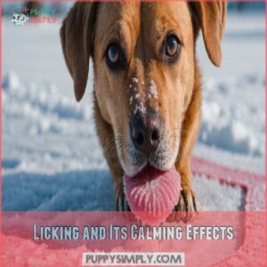 Licking and Its Calming Effects