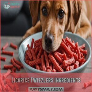 Licorice Twizzlers Ingredients Licorice Twizzlers Ingredients