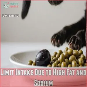 Limit Intake Due to High Fat and Sodium