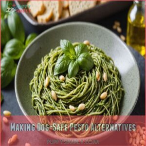 Making Dog-Safe Pesto Alternatives