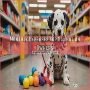 Monthly Expenses for Dalmatian Owners