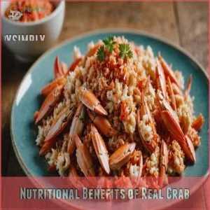 Nutritional Benefits of Real Crab