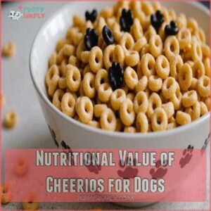 Nutritional Value of Cheerios for Dogs