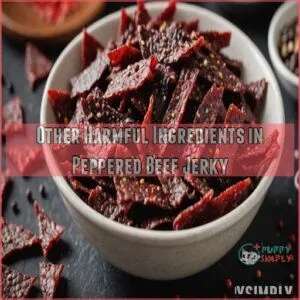 Other Harmful Ingredients in Peppered Beef Jerky