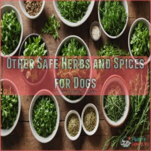 Other Safe Herbs and Spices for Dogs