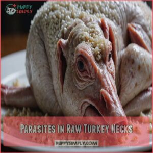 Parasites in Raw Turkey Necks