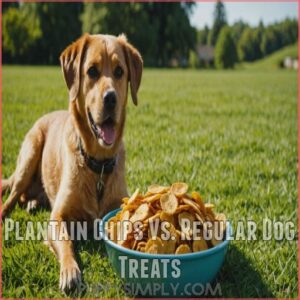 Plantain Chips Vs. Regular Dog Treats