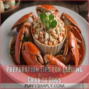 Preparation Tips for Feeding Crab to Dogs