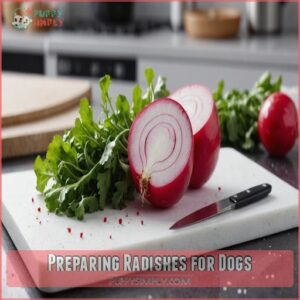 Preparing Radishes for Dogs