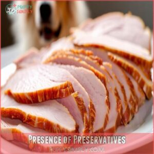 Presence of Preservatives