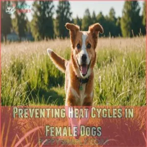 Preventing Heat Cycles in Female Dogs