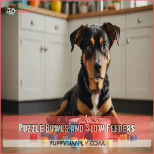 Puzzle Bowls and Slow Feeders